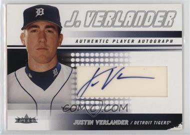 2005 Fleer - Multi-Product Insert Gradient Authentic Player Autographs #FA-JV.2 - Justin Verlander /150