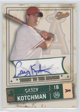 2005 Fleer Authentix - [Base] - Club Box #112 - Casey Kotchman /50