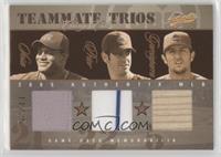 Sammy Sosa, Mark Prior, Nomar Garciaparra #/25