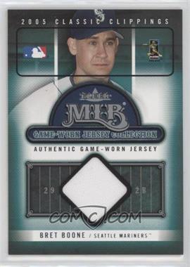 2005 Fleer Classic Clippings - MLB Game-Worn Jersey Collection #29 - Bret Boone