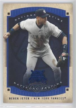 2005 Fleer National Pastime - [Base] - Blue Missing Serial Number #33 - Derek Jeter