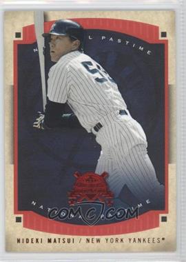 2005 Fleer National Pastime - [Base] - Red #28 - Hideki Matsui /150