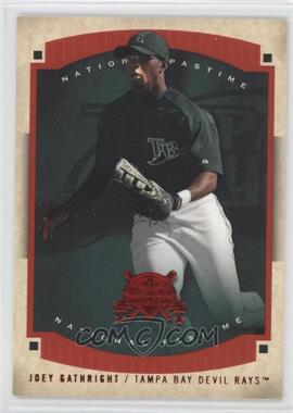 2005 Fleer National Pastime - [Base] - Red #57 - Joey Gathright /150