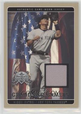 2005 Fleer National Pastime - Grand Old Gamers - Jersey #GOG-HM - Hideki Matsui