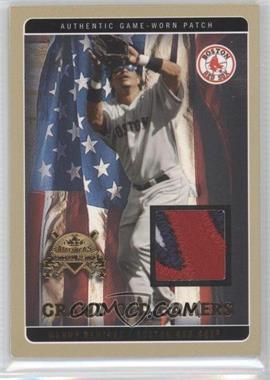 2005 Fleer National Pastime - Grand Old Gamers Dual - Gold Patch #_MRCS - Manny Ramirez, Curt Schilling /24