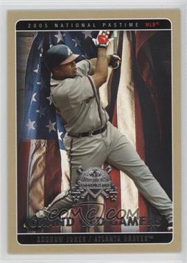 2005 Fleer National Pastime - Grand Old Gamers #33 GOG - Andruw Jones