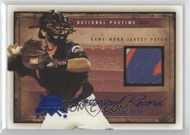 2005 Fleer National Pastime - Historical Record - Patch #HR-MP - Mike Piazza /31