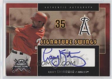 2005 Fleer National Pastime - Signature Swings #SS-CK - Casey Kotchman [Noted]