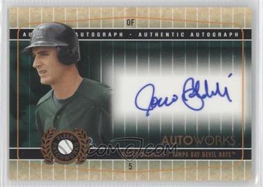 2005 Fleer Patchworks - Autoworks - Copper #AW-RB - Rocco Baldelli /100