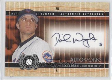 2005 Fleer Patchworks - Autoworks - Silver #AW-DW2 - David Wright /99