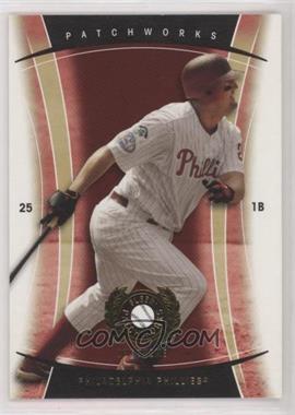 2005 Fleer Patchworks - [Base] - Gold #50 - Jim Thome /99