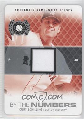 2005 Fleer Patchworks - By the Numbers - Die-Cut Jerseys #BTN-CS - Curt Schilling /199