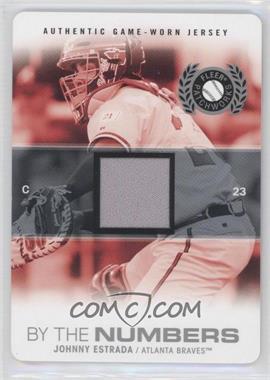 2005 Fleer Patchworks - By the Numbers - Die-Cut Jerseys #BTN-JE - Johnny Estrada /199