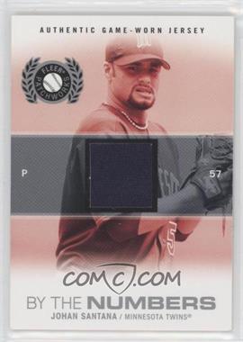 2005 Fleer Patchworks - By the Numbers - Jerseys #BTN-JS - Johan Santana