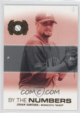 2005 Fleer Patchworks - By the Numbers #15 BTN - Johan Santana