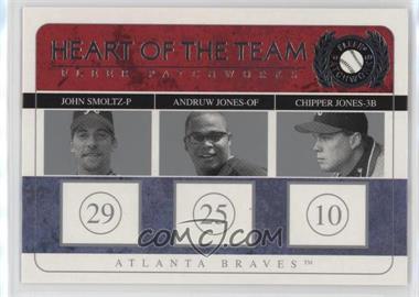 2005 Fleer Patchworks - Heart of the Team #_SJJCPB - John Smoltz, Andruw Jones, Chipper Jones, Miguel Cabrera, Juan Pierre, Josh Beckett