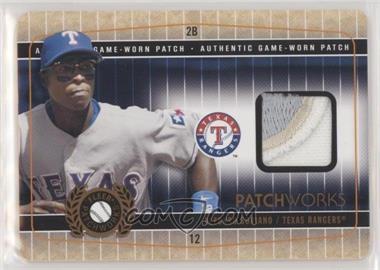 2005 Fleer Patchworks - Patchworks - Die-Cut Patches #PW-AS - Alfonso Soriano /49