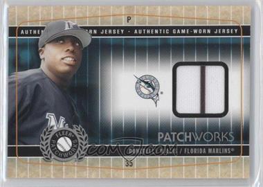 2005 Fleer Patchworks - Patchworks - Jerseys #PW-DW.1 - Dontrelle Willis