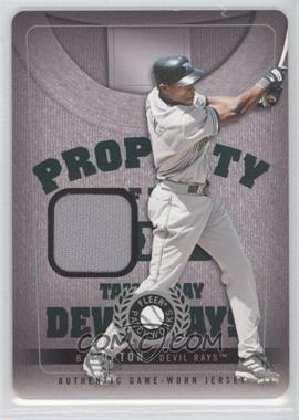 2005 Fleer Patchworks - Property Of - Die-Cut Jerseys #PO-BU - B.J. Upton /199