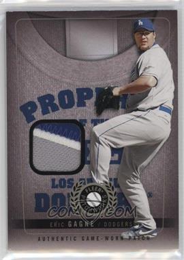 2005 Fleer Patchworks - Property Of - Nameplates Patches #PO-EG - Eric Gagne /49