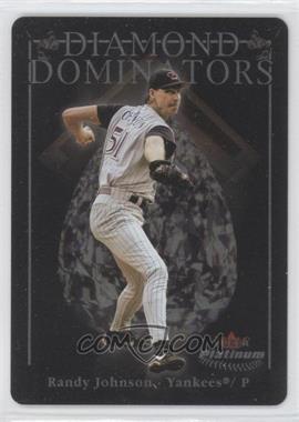 2005 Fleer Platinum - Diamond Dominators - Metal #4 DD - Randy Johnson