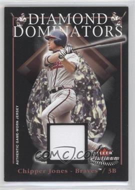 2005 Fleer Platinum - Diamond Dominators - Red Jerseys #DD/CJ - Chipper Jones