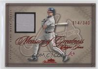 Chipper Jones #/340