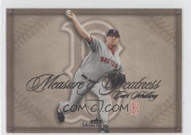 2005 Fleer Showcase - Measure of Greatness #17MG - Curt Schilling