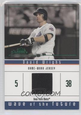 2005 Fleer Showcase - Wave of the Future - Green Jersey #WF-DW.1 - David Wright