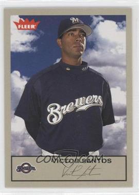 2005 Fleer Tradition - [Base] - Grey Back #167 - Victor Santos