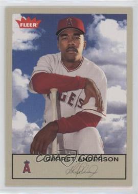 2005 Fleer Tradition - [Base] - Grey Back #243 - Garret Anderson