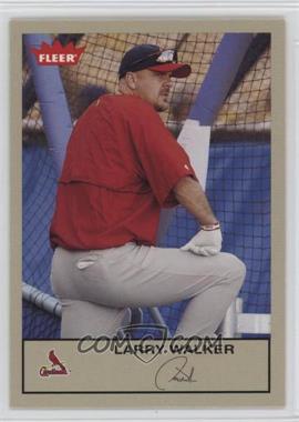 2005 Fleer Tradition - [Base] - Grey Back #293 - Larry Walker