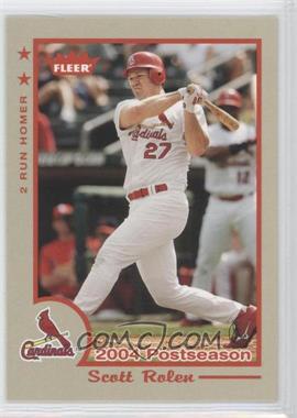 2005 Fleer Tradition - [Base] - Grey Back #346 - Scott Rolen