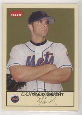 2005 Fleer Tradition - [Base] #110 - David Wright [EX to NM]