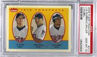 J.D. Durbin, Colby Miller, Jason Kubel [PSA 10 GEM MT]