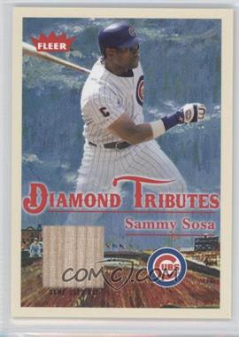 2005 Fleer Tradition - Diamond Tributes - Materials #DT/SS - Sammy Sosa