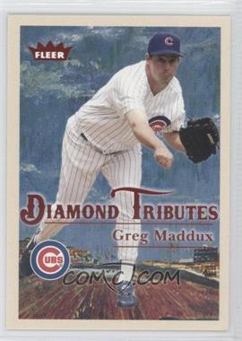 2005 Fleer Tradition - Diamond Tributes #10 DT - Greg Maddux