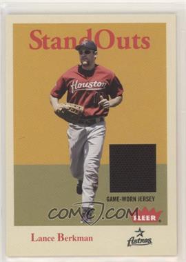 2005 Fleer Tradition - Stand Outs - Jersey #SO-LB - Lance Berkman