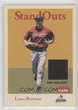 2005 Fleer Tradition - Stand Outs - Jersey #SO-LB - Lance Berkman