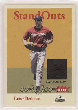 2005 Fleer Tradition - Stand Outs - Jersey #SO-LB - Lance Berkman
