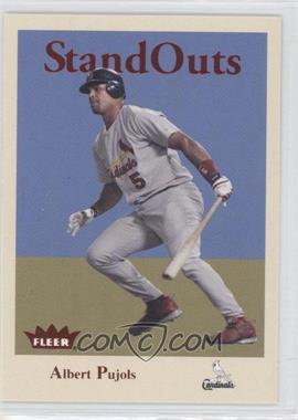 2005 Fleer Tradition - Stand Outs #1 SO - Albert Pujols