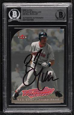 2005 Fleer Ultra - [Base] - Platinum Medallion #30 - Bill Mueller /50 [BAS BGS Authentic]