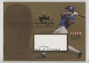 2005 Fleer Ultra - Ultra Kings Memorabilia - UltraSwatch #UKJU-MT3 - Mark Teixeira /23