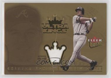 2005 Fleer Ultra - Ultra Kings Memorabilia #UKJ-CJ - Chipper Jones /150