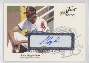 2005 Just Minors - Just Autographs - Autographs #65 - Jose Vaquedano