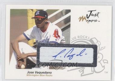 2005 Just Minors - Just Autographs - Autographs #65 - Jose Vaquedano