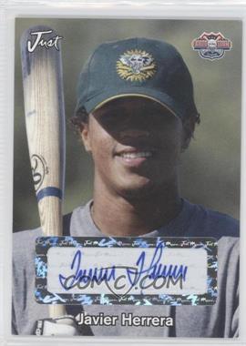 2005 Just Minors - Just Stars Road to the Show - Autographs #20 - Javier Herrera /50