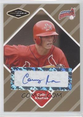 2005 Just Minors - Justifiable - Gold Autographs #68 - Colby Rasmus /50