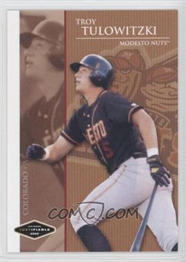 2005 Just Minors - Justifiable Preview #JFP-16 - Troy Tulowitzki