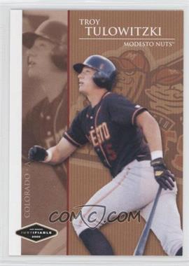 2005 Just Minors - Justifiable Preview #JFP-16 - Troy Tulowitzki